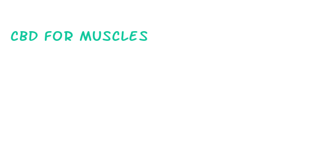 cbd for muscles