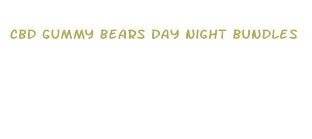 cbd gummy bears day night bundles