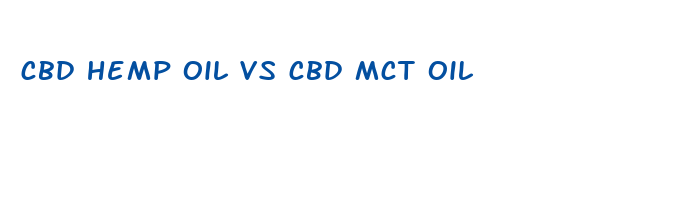 cbd hemp oil vs cbd mct oil