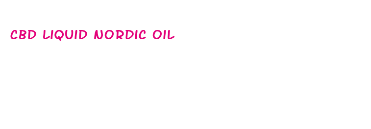 cbd liquid nordic oil