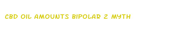 cbd oil amounts bipolar 2 myth