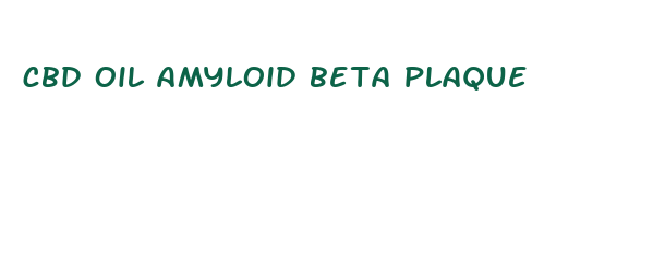 cbd oil amyloid beta plaque