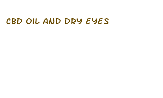 cbd oil and dry eyes