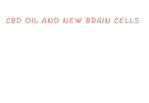 cbd oil and new brain cells