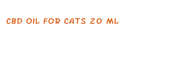 cbd oil for cats 20 ml