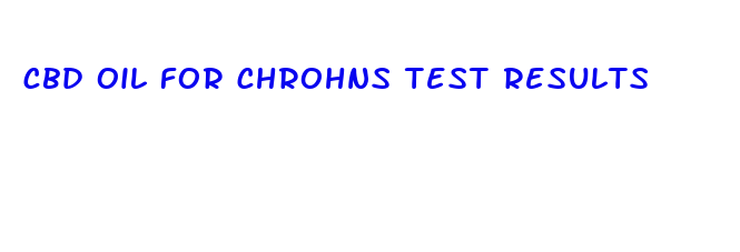 cbd oil for chrohns test results