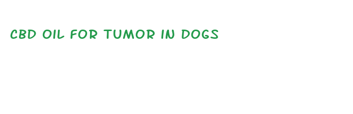 cbd oil for tumor in dogs