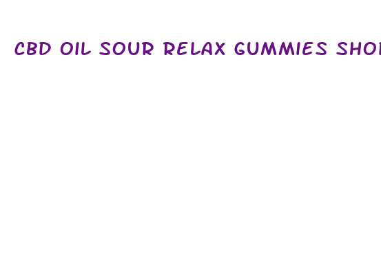 cbd oil sour relax gummies shop online