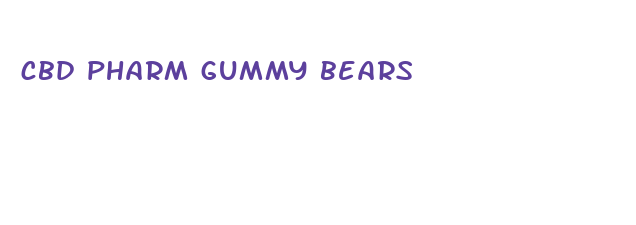 cbd pharm gummy bears