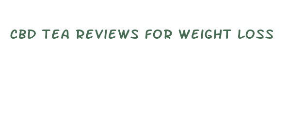 cbd tea reviews for weight loss