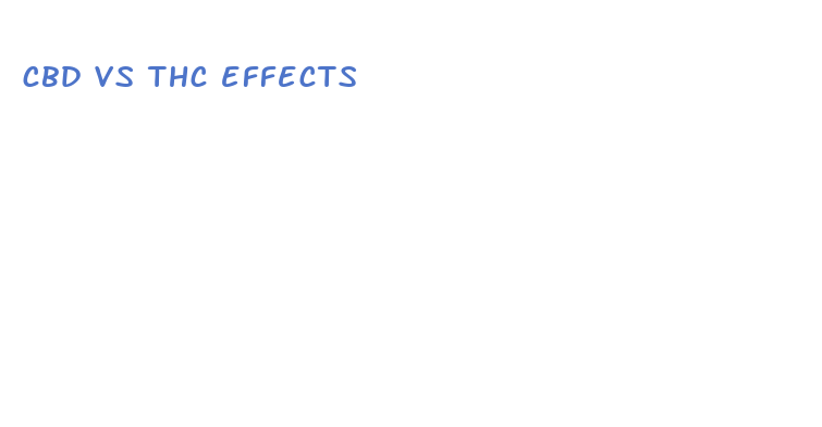 cbd vs thc effects