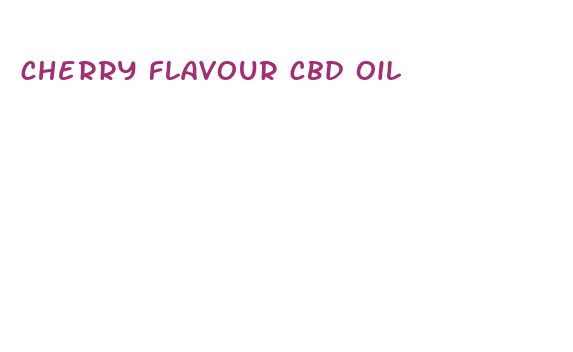 cherry flavour cbd oil