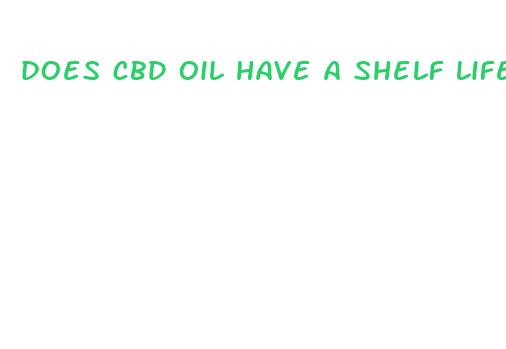 does cbd oil have a shelf life