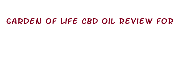 garden of life cbd oil review for nerve pain