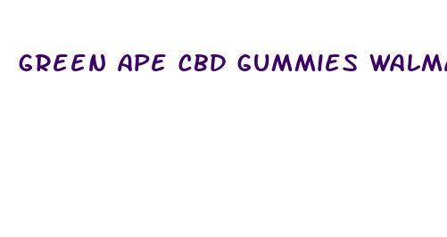 green ape cbd gummies walmart