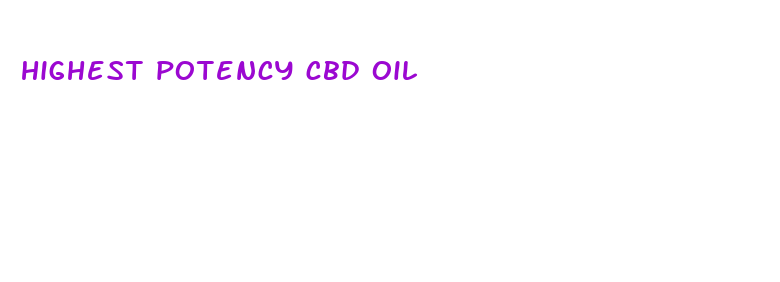 highest potency cbd oil