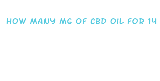 how many mg of cbd oil for 14 yr old