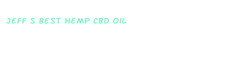 jeff s best hemp cbd oil