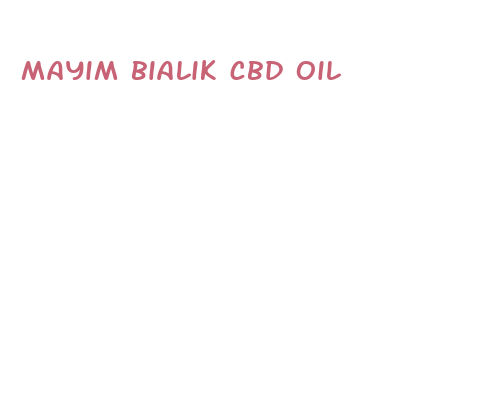 mayim bialik cbd oil