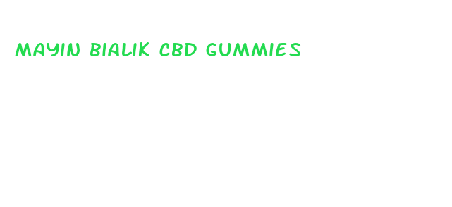 mayin bialik cbd gummies