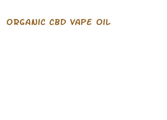 organic cbd vape oil