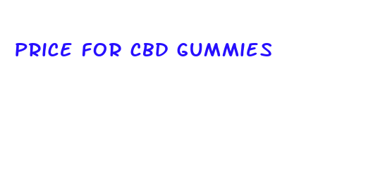 price for cbd gummies