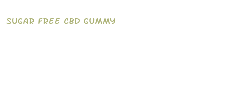 sugar free cbd gummy