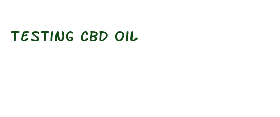 testing cbd oil