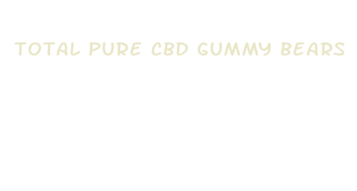 total pure cbd gummy bears