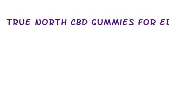 true north cbd gummies for ed