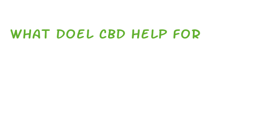 what doel cbd help for