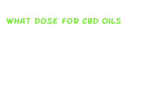 what dose for cbd oils