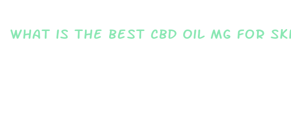 what is the best cbd oil mg for skin cancer