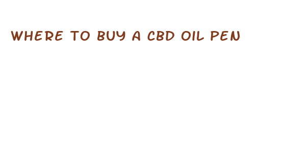 where to buy a cbd oil pen