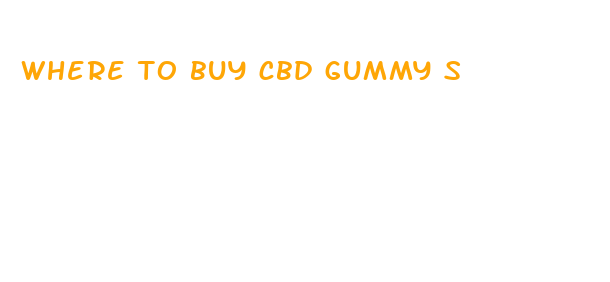 where to buy cbd gummy s