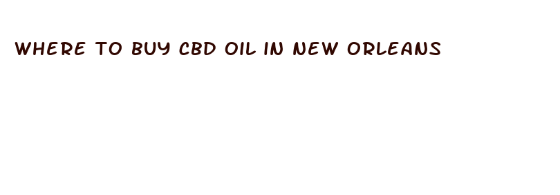 where to buy cbd oil in new orleans