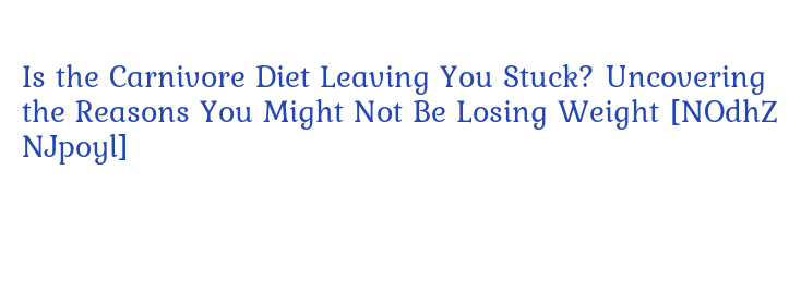 semaglutide and carnivore diet 1. Lifestyle Calorie Deficit: Timeless The Fundamental Principle