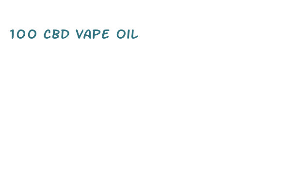 100 cbd vape oil