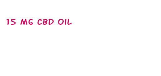 15 mg cbd oil