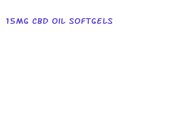 15mg cbd oil softgels