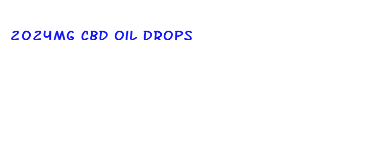 2024mg cbd oil drops