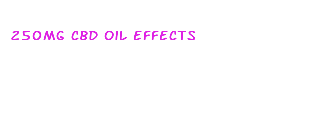 250mg cbd oil effects