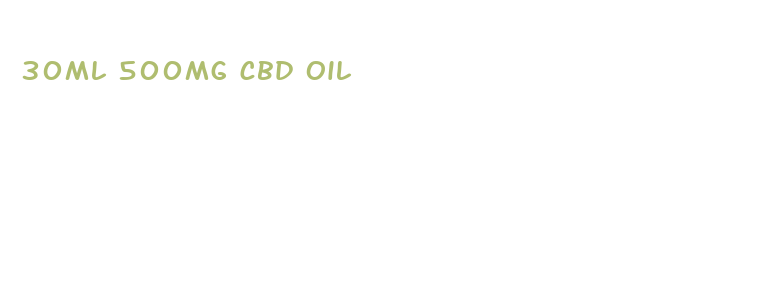 30ml 500mg cbd oil