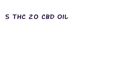 5 thc 20 cbd oil