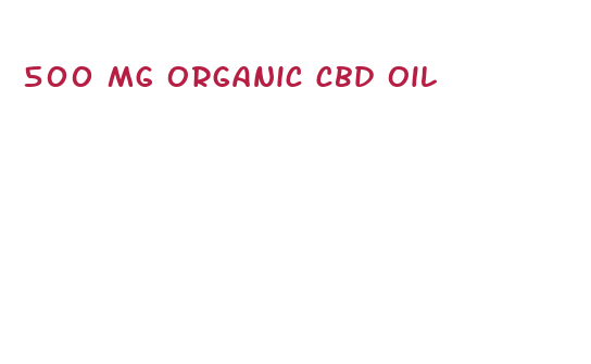 500 mg organic cbd oil