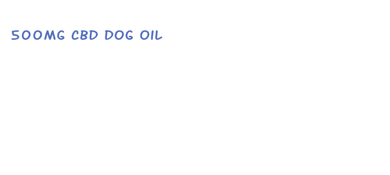 500mg cbd dog oil