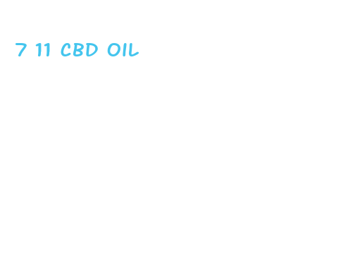 7 11 cbd oil