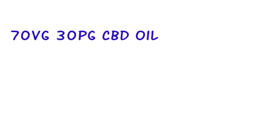 70vg 30pg cbd oil