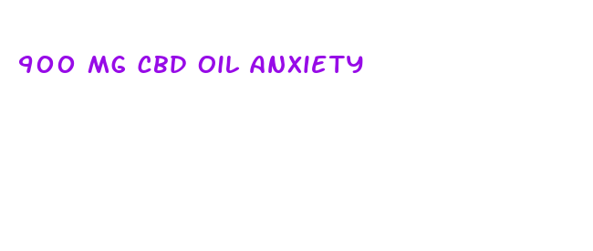 900 mg cbd oil anxiety