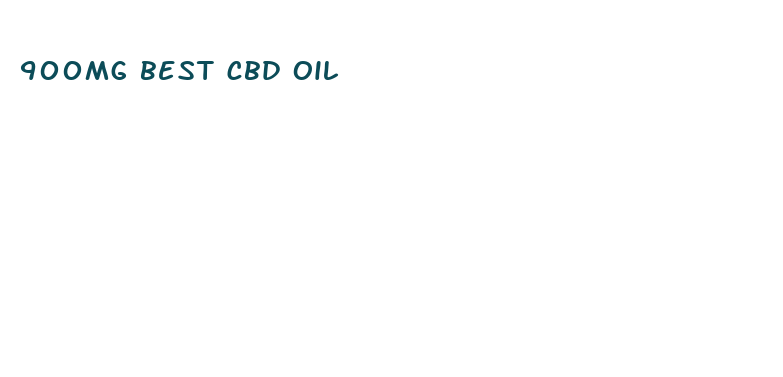 900mg best cbd oil